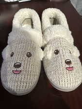 Skechers Women's Bobs Too Cozy Pooch Parade Puppy Dog Slippers Size 6