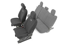 Rough Country Neoprene Seat Covers For 15-25 F-150 17-25 Super Duty - 91016 Rough Country Neoprene Seat Covers For 15-25 F-150 17-25 Super Duty - 91016