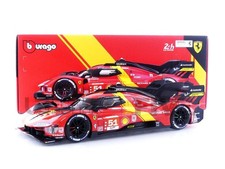 BBURAGO 1/18 - FERRARI 499P 3.0L TURBO V6 - WINNER 24H LE MANS 2023 16301-51