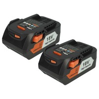 2X Akku FüR Aeg BEX18-125-0 BEX18-125 LI-402C Bho 18 Bfl 18 Bks 18 4Ah 18V