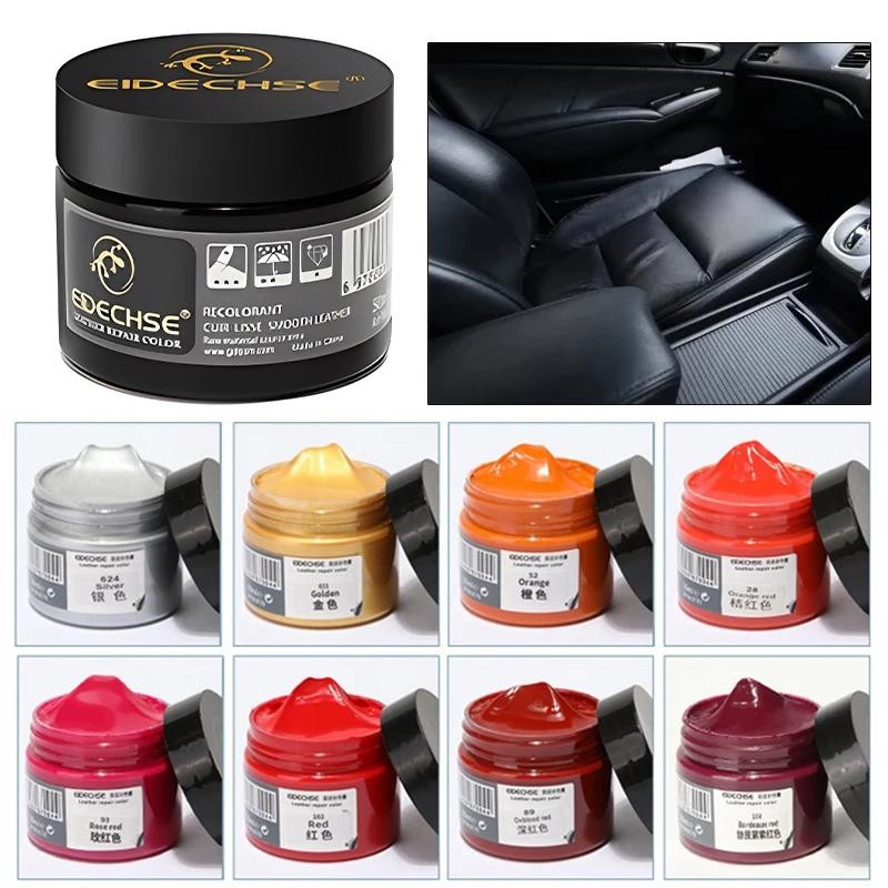Car Leather Vinyl Repair Kit Leather Paint Cleaner for Auto Seat Sofa Leather