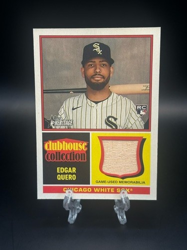 Topps Heritage Clubhouse Collection Memorabilia/Relic Cards - You Pick Upd 2/7 - Afbeelding 106 van 111