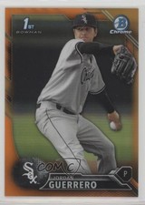 2016 Bowman Chrome Prospects Orange Refractor 23/25 Jordan Guerrero #BCP41 0ac