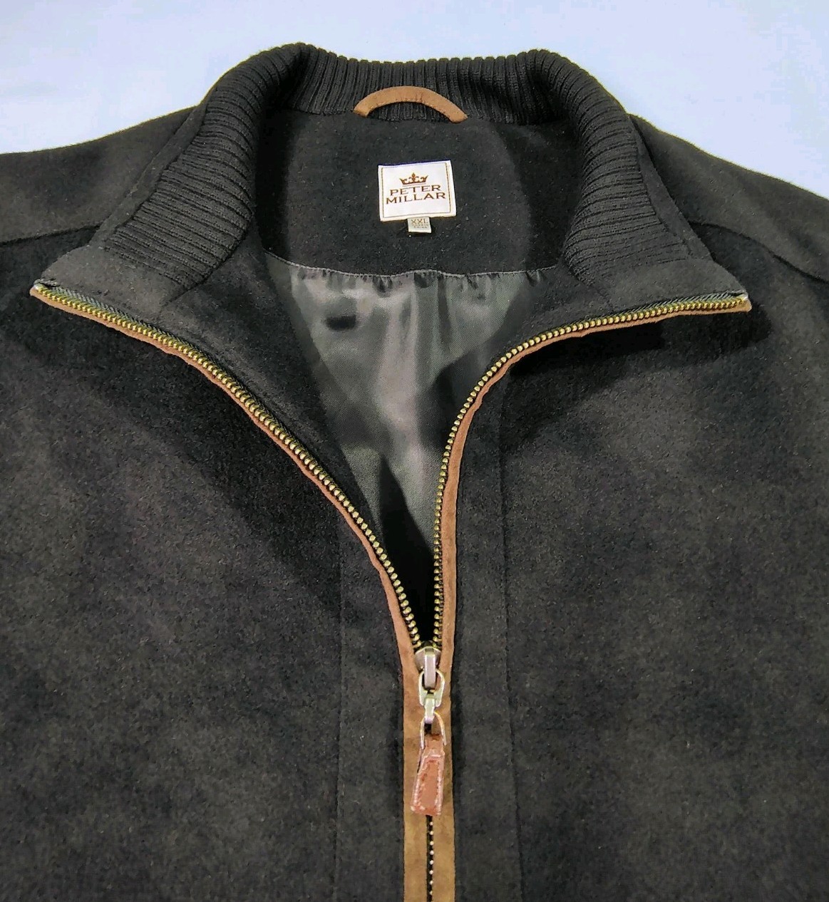 Peter Millar Patrick Design Navy wool/cashmere ja… - image 2