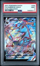 Umbreon VMAX 095/203 SWSH07: Evolving Skies Full Art Ultra Rara PSA 9 come nuova