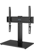 BONTEC Universal Table Top Pedestal TV Stand with Bracket for 26"-55" Tv's ST09B