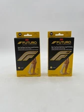 3M Futuro Medical Compression Open Toe/Open Heel Knee Length Stocking Sz M X 2