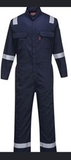 Portwest Bizflame FR Coverall Flame Resistant Lightweight Reflective Tape XL