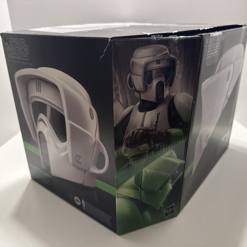 STAR WARS Black Series SCOUT TROOPER Helmet w/ Custom Sign