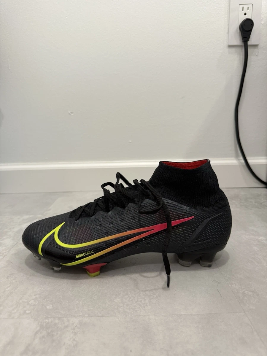 Nike Mercurial Superfly 8 Elite FG Black Cyber for Sale