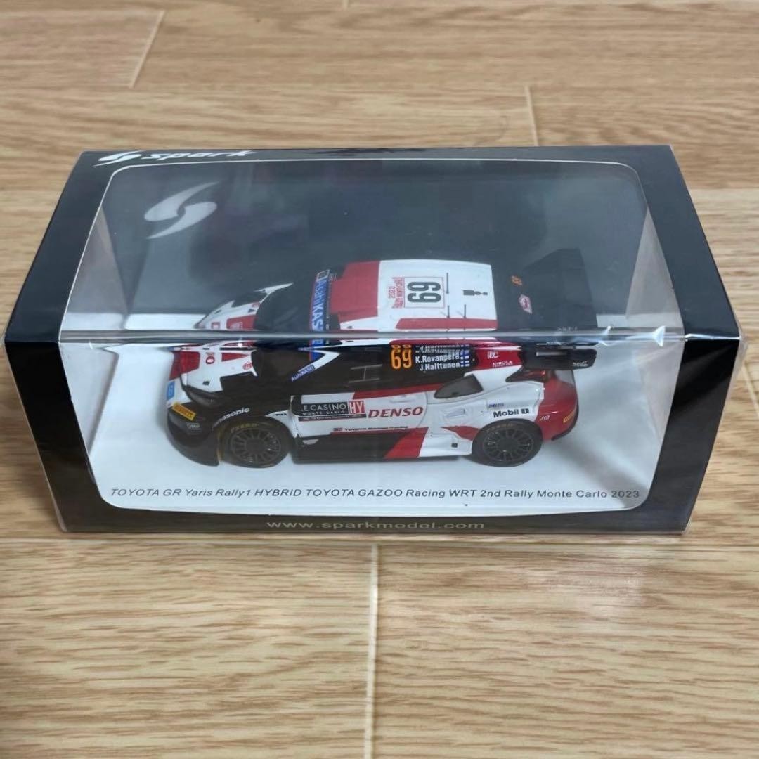 Spark 1/43  Toyota GR Yaris 2023 Monte Carlo Robampera 262922