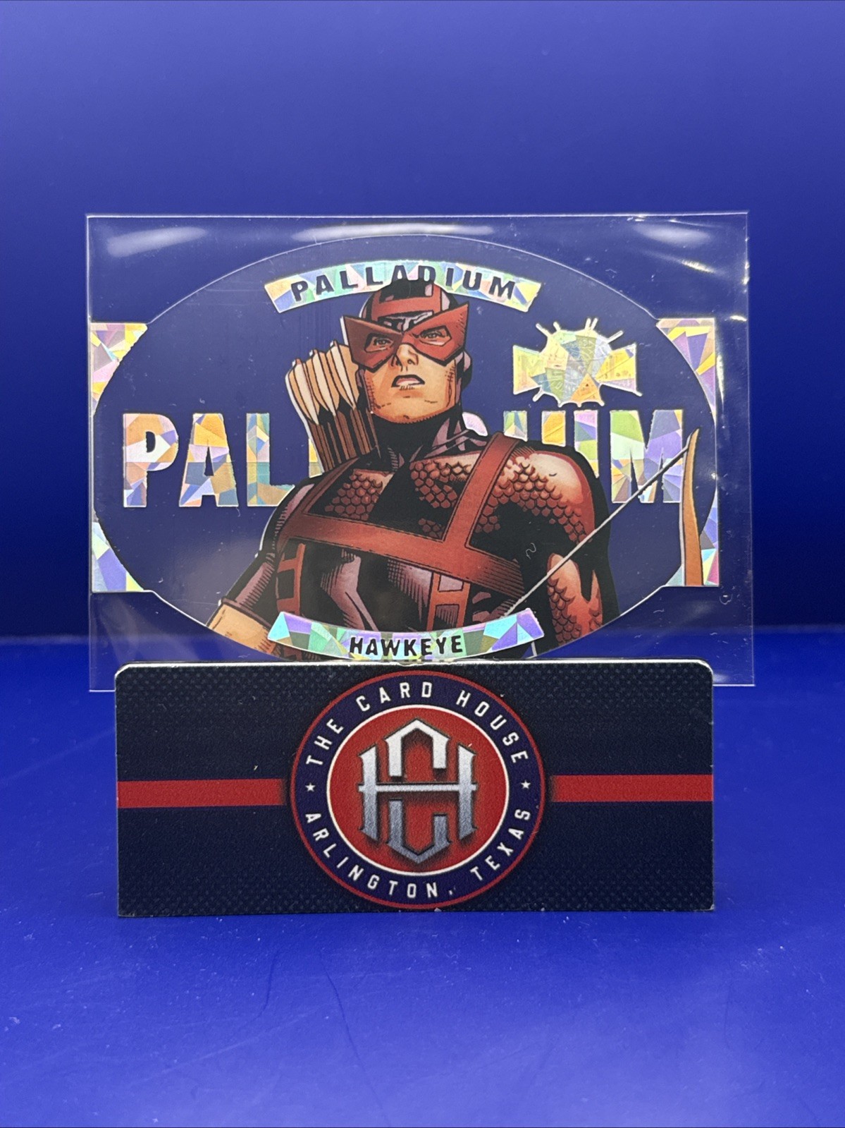 2021 Skybox Marvel Metal Universe Spider-Man Hawkeye Palladium /50