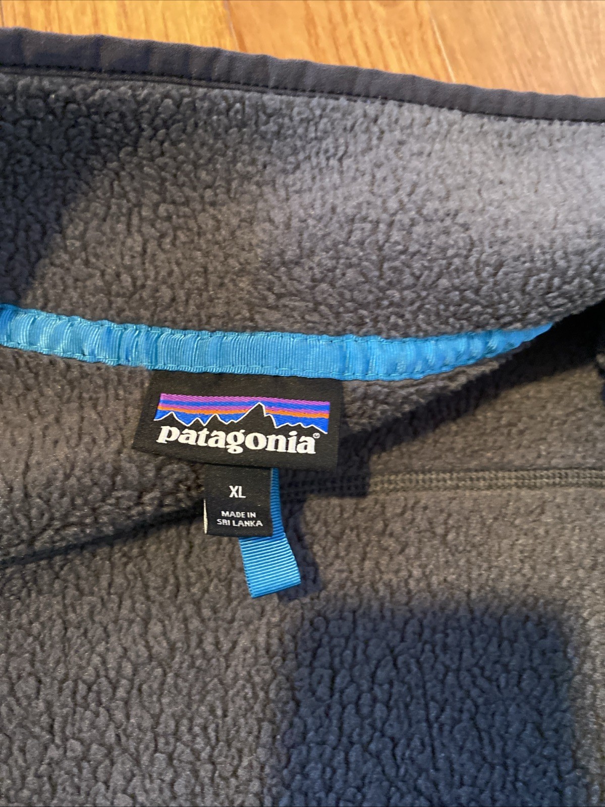 VTG Patagonia Retro X Deep Pile Fleece Vest Gray Full Zip  Mens Sz XL thumbnail 10