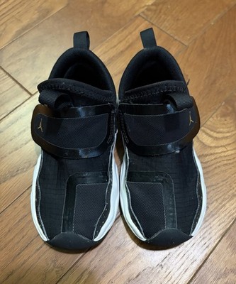 Nike Air Jordan Stay Loyal 2 TD Black Metallic Gold Toddler Size 9 C Slip On
