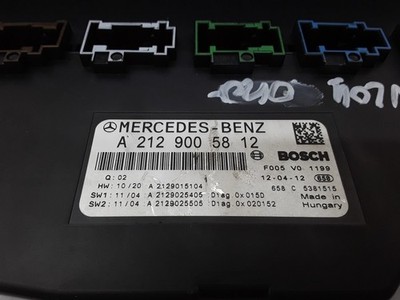 A2129005812 SICHERUNGSKASTEN MERCEDES-BENZ CLASE C 2011 A2129015104 1177248
