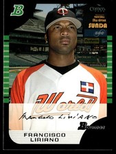 2005 Bowman Draft Prospect Francisco Liriano Rookie Minnesota Twins #BDP121
