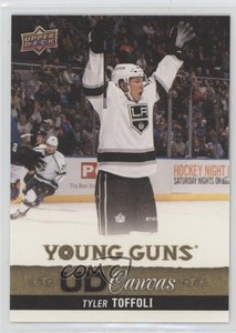 2013-14 Upper Deck UD Canvas Young Guns Tyler Toffoli #C216 Rookie RC