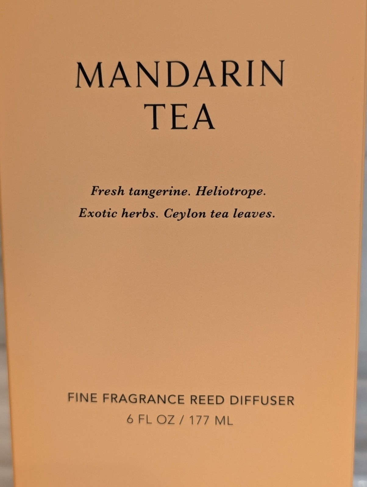 AQUIESSE Mandarin Tea Reed Diffuser Fragrance Oil Portfolio Collection 6 Oz.