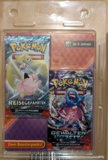 🃏Pokemon Karten/2er Booster Reisegefährten&Gewalten Der Zeit,NEU,OVP✅