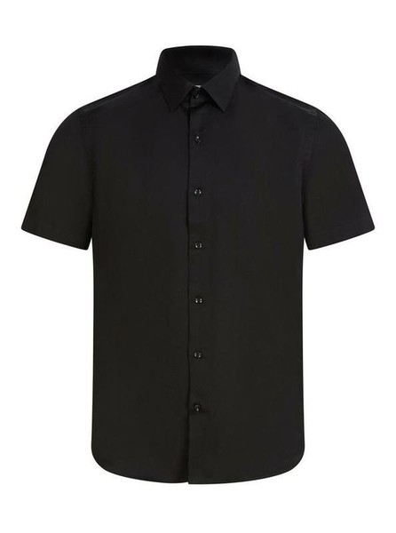 Men Joseph Shirt Black Polyester 42 / XL / 50
