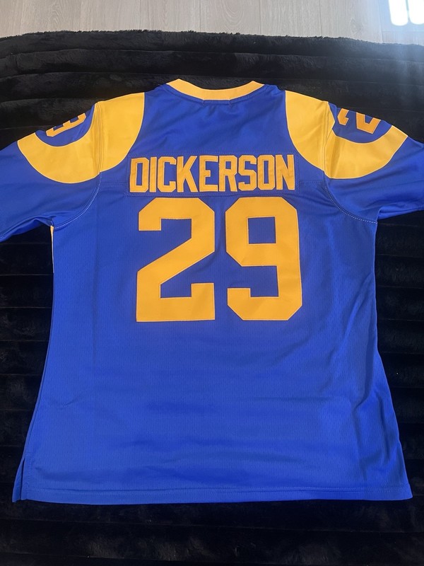 Eric Dickerson LA Rams Mitchell & Ness HOF Jersey Women’s Medium NFL