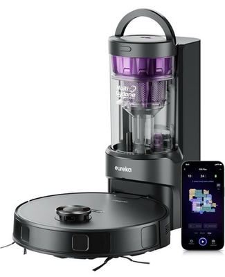 #ad Eureka E20 Plus Robot Vacuum and Mop Combo Robot Vacuum Cleaneramp;Self Station $249.99