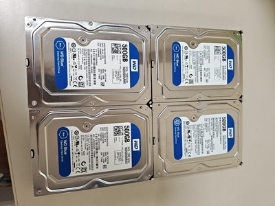 Western Digital Blue 7200RPM, 3.5'', 500GB^^^^^  4pcs