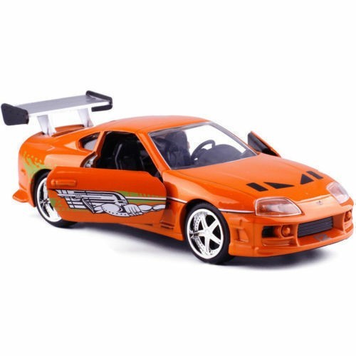 Fast & Furious Twin Pack Brian's Toyota Supra Dom's Dodge Charger
