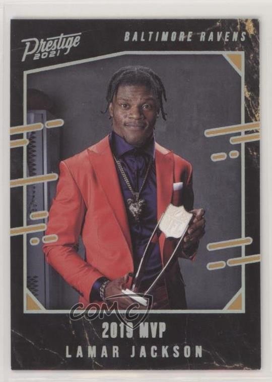 2021 Panini Prestige Prestigious Moments Lamar Jackson #PM-13 u6m
