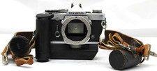 Vintage Olympus OM-1 35mm SLR Film Camera Body w/ Motor Drive MD