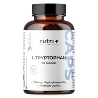 L-Tryptophan Kapseln 180 Hochdosiert - Vegan - 500 Mg Tryptophan Pro Tagesdosis