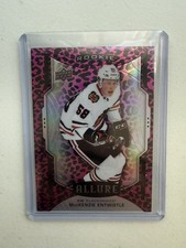 2020-21 Upper Deck Allure - Rookie SP MacKenzie Entwistle #141 Pink Leopard (RC)