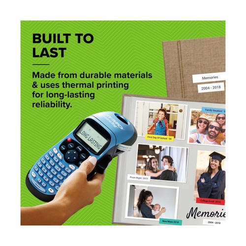 DYMO Label Maker Machine with Tape - 100H LetraTag Handheld, Comes with 3 LT ... - Picture 6 of 7