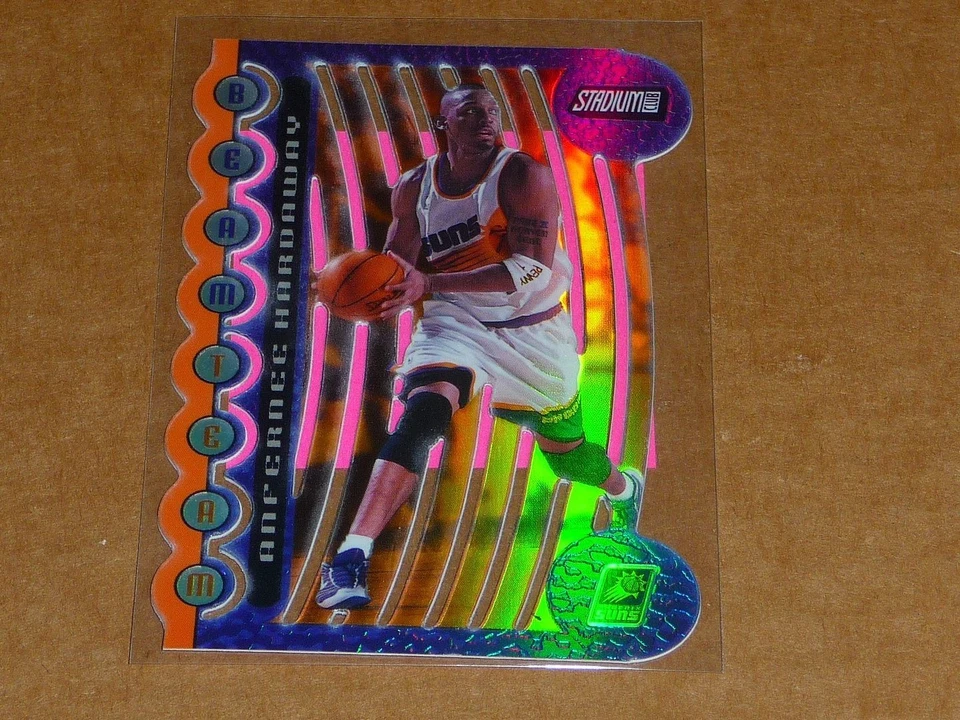 2000/01 Topps Stadium Club ANFERNEE HARDAWAY BEAM TEAM SUNS 72/500 #BT26 K1949 - Image 1 of 1