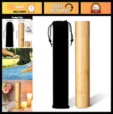 2 Sets Bamboo Scattering Urns for Human Pet Ashes - Mini Funeral Keepsake Tube