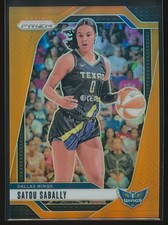 Satou Sabally 2024 Panini Prizm WNBA Orange Prizm /99 #43