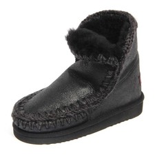 H7248 stivaletto donna MOU ESKIMO18 woman boots black