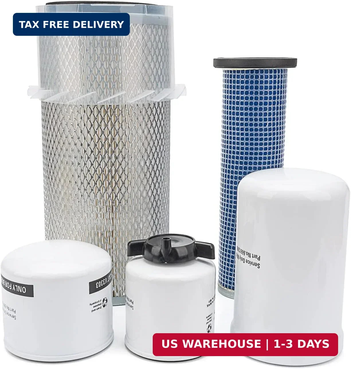 6598362 Maintenance Filter Kit Fit for Bobcat 753 763 743 751 773 S130 S185
