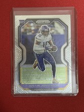 2020 Prizm Justin Jefferson Rookie Card RC #398 Vikings. rookie card picture
