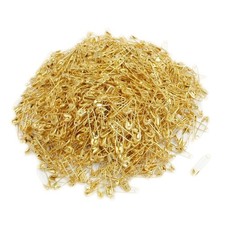 Small Safety Pins Gold Bulk for Clothes Quilting Sewing Fastening Garment Han...