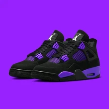 Jordan 4 "Purple Thunder" CT8527-018 Men's Size US 7-12