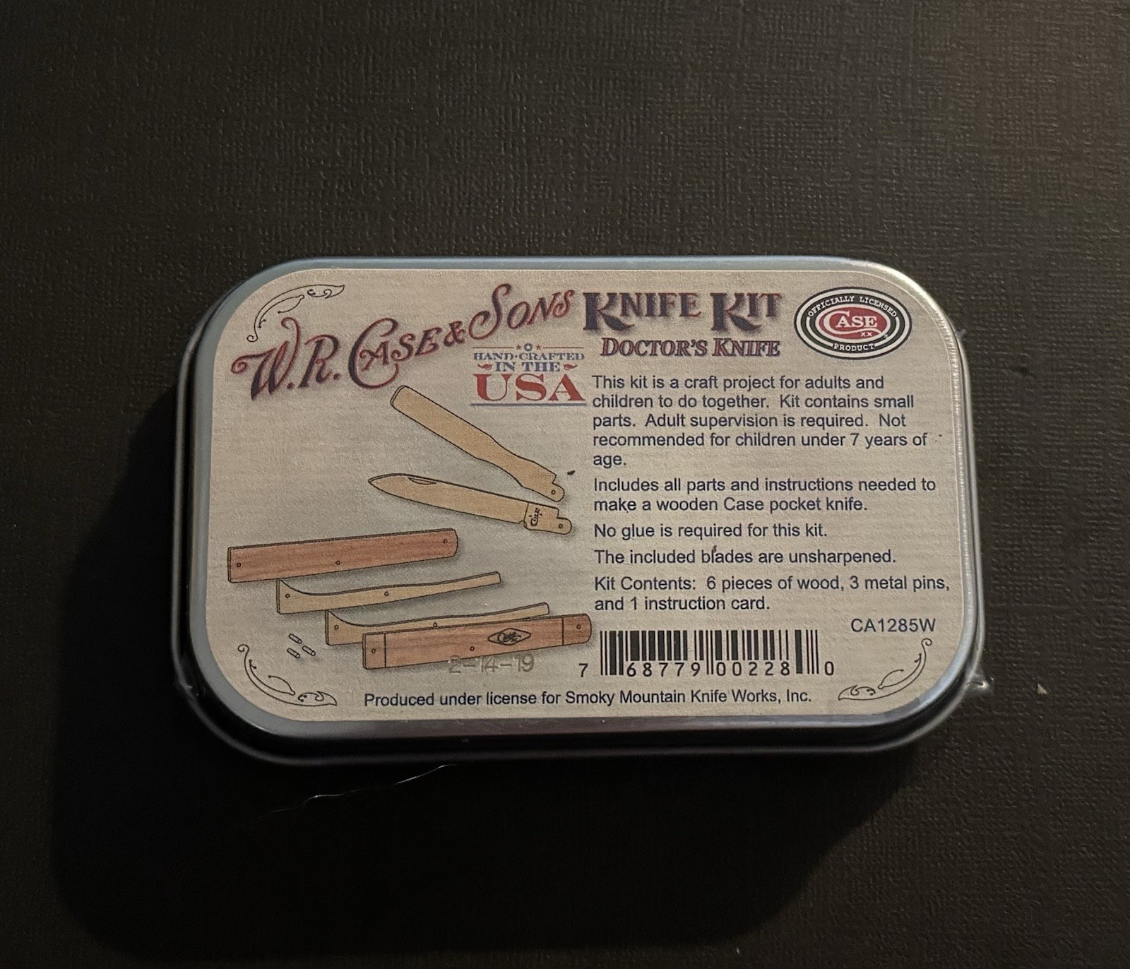 🔥 Case XX Wooden Knife Kit Doctors Knife