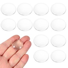12 Pack Convex Lens, 25mm OD 36mm Focal Length Optical Lenses