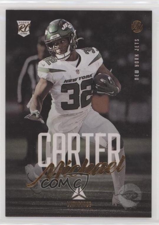 2021 Panini Chronicles Luminance Update Rookies Bronze Michael Carter RC 0x3i