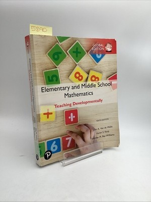 Elementary And Middle School Mathematics Teaching Developmentally 10th Ed Global