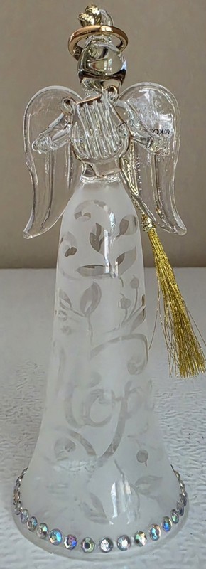 Lenox Joyous Tidings "Hope" Angel Embellished Christmas Ornament