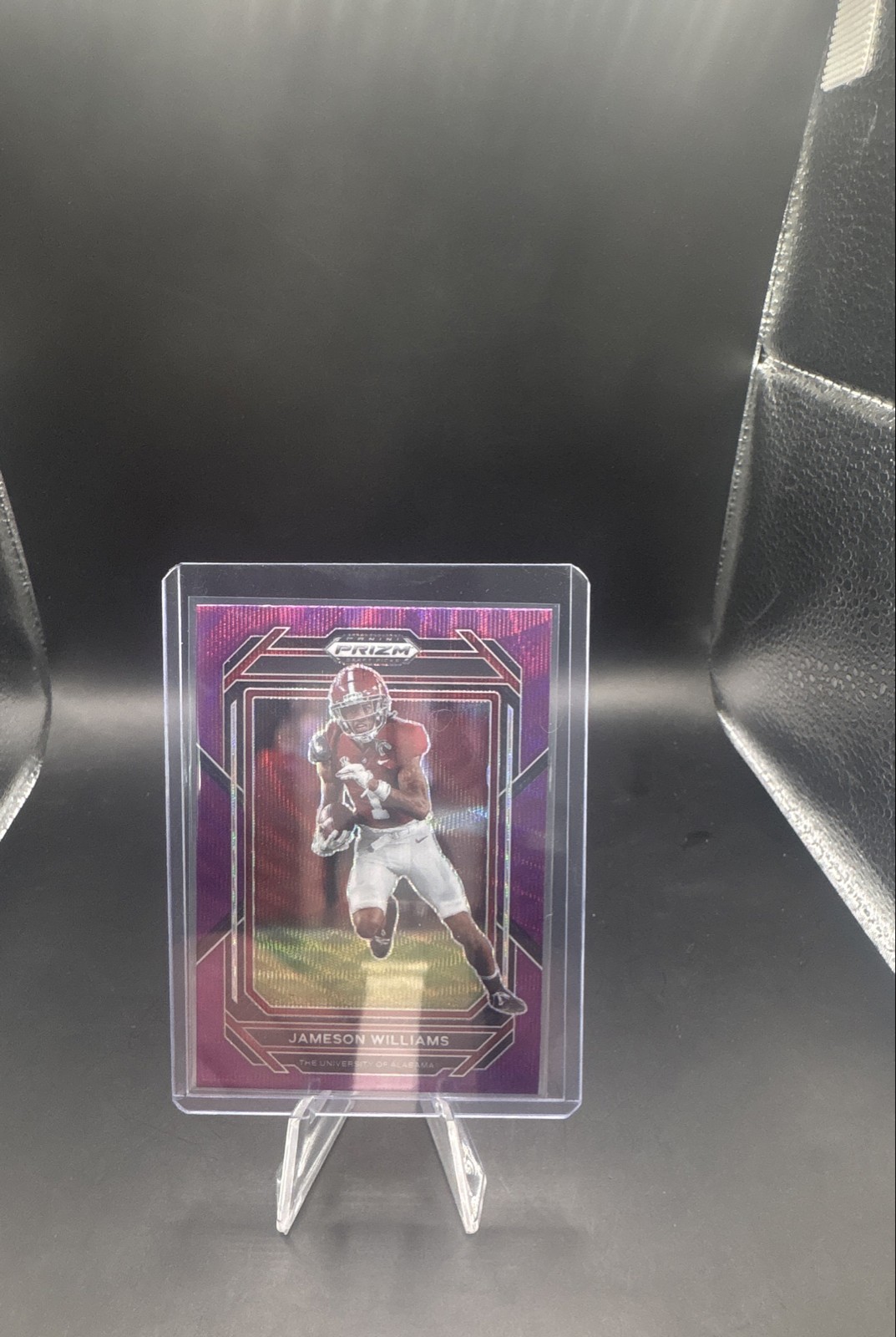 2023 Panini Prizm Draft Picks - Jameson Williams #47 Purple Wave Prizm
