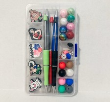 Beadable Pen Kit DIY DISNEY MOANA Theme Makes 5 Pens