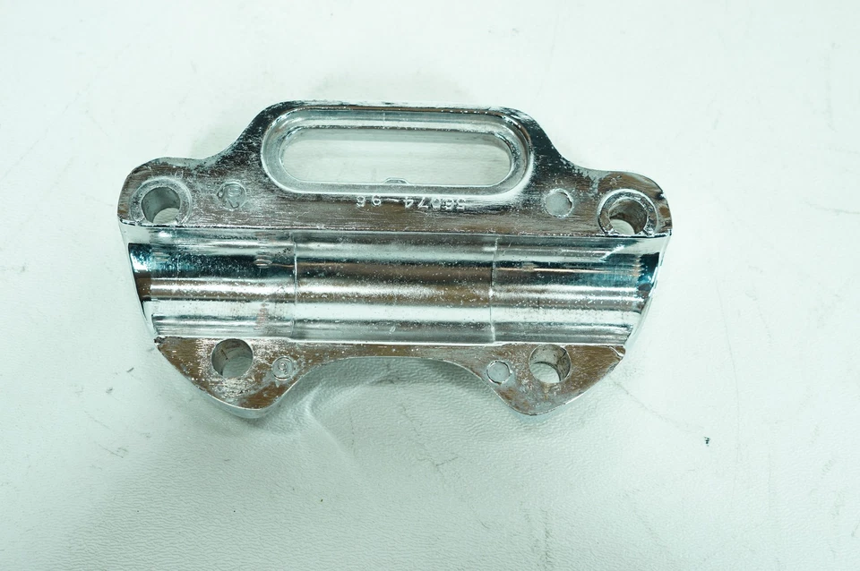 2003 Harley Sportster XL1200 C заказной OEM передний руль стояк верхний зажим хром - Изображение 2 из 4