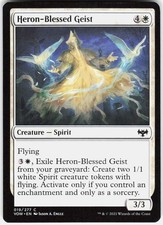 Heron-Blessed Geist C Innistrad: Crimson Vow 19 LP